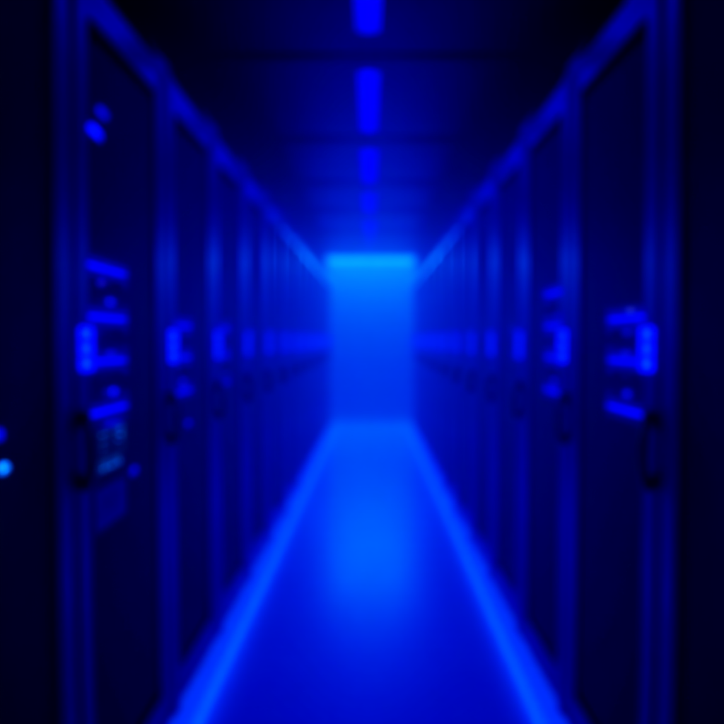 Server room test — FLUX.1-dev generates tech imagery with impressive detail